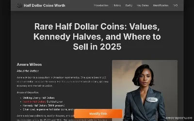 halfdollarcoinsworth.com