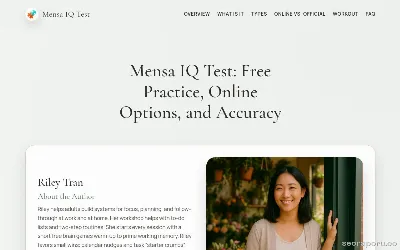 mensa-iq-test.com