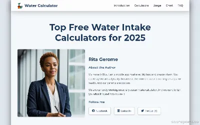 water-calculator.com