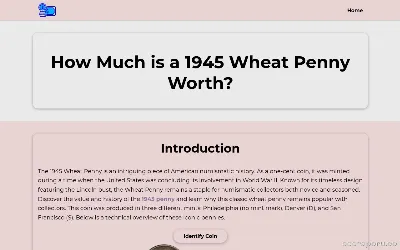 1945wheatpenny.com ekran görüntüsü