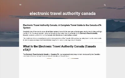 electronictravelauthoritycanada.blogspot.com