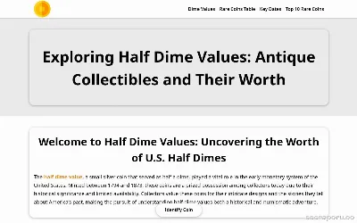 half-dime-values.com