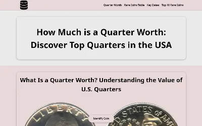 how-much-is-a-quarter-worth.com