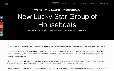 luckystarhouseboats.in